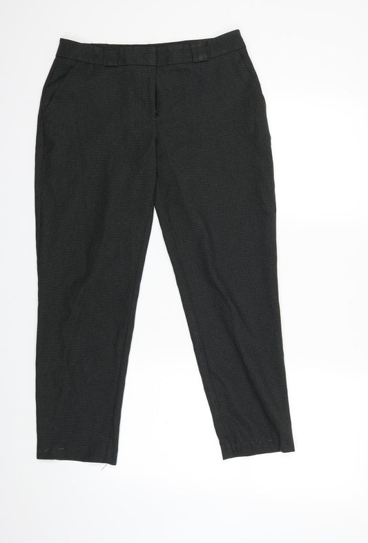 Womens UK Size 10 Dorothy Perkins Regular Fit  Green Trousers