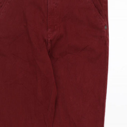 Clockhouse Womens Brown  Denim Skinny Jeans  L26 in - BURGUNDY