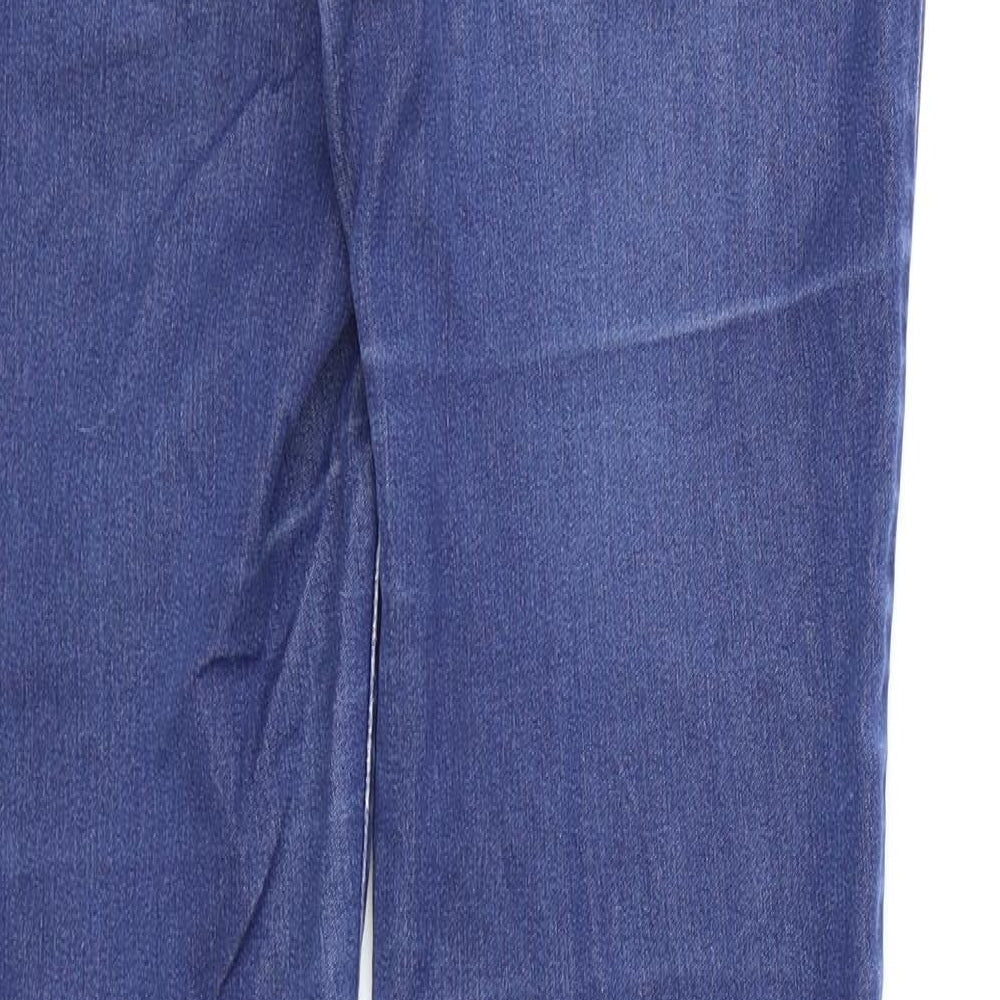 Womens UK Size 10 Waredenim Regular Fit Skinny Blue Jeans