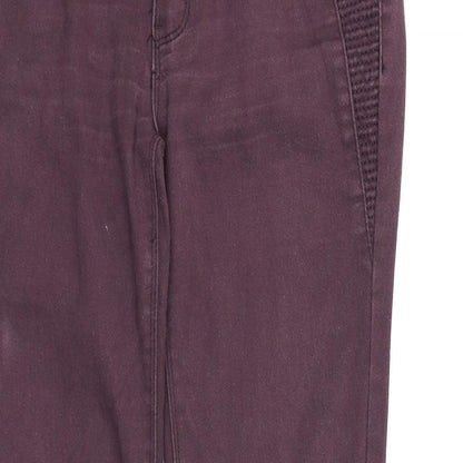 Denim co Womens Purple  Denim Jegging Jeans Size 12 L30 in