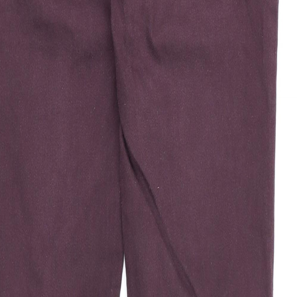 Denim co Womens Purple  Denim Jegging Jeans Size 12 L30 in