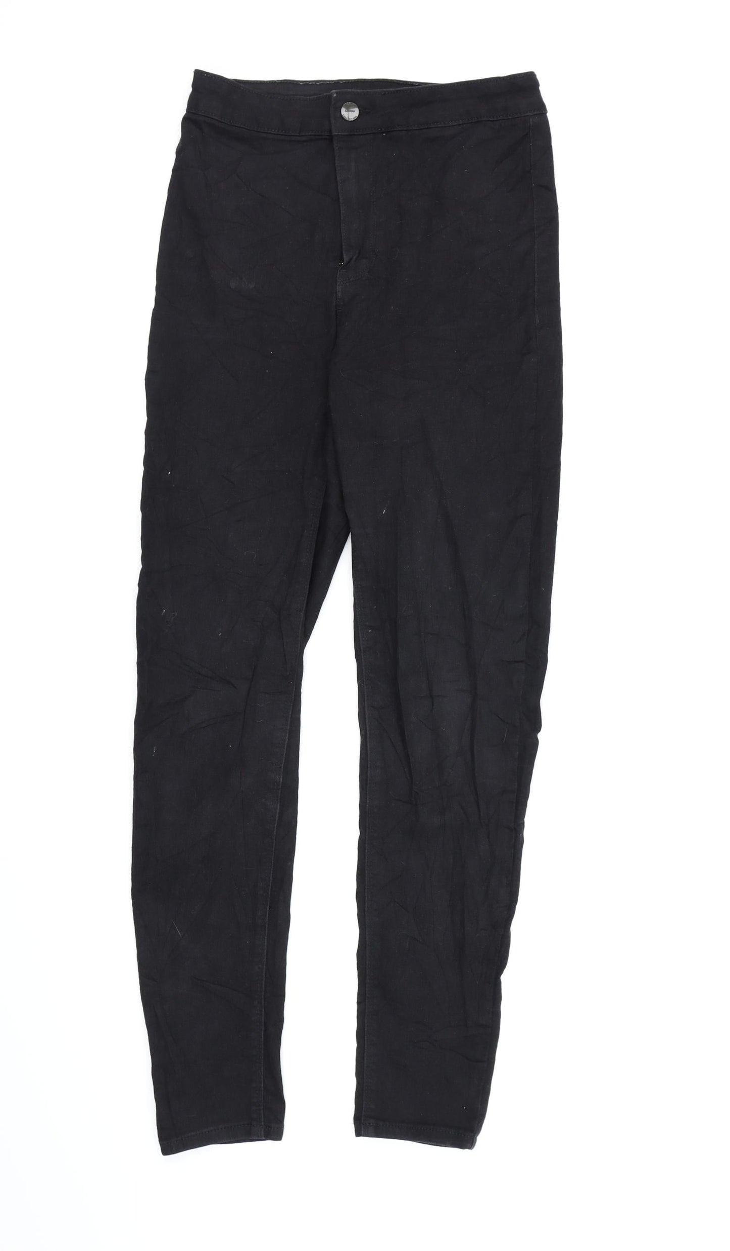 Womens UK Size  Cropp Regular Fit Skinny Black Jeans