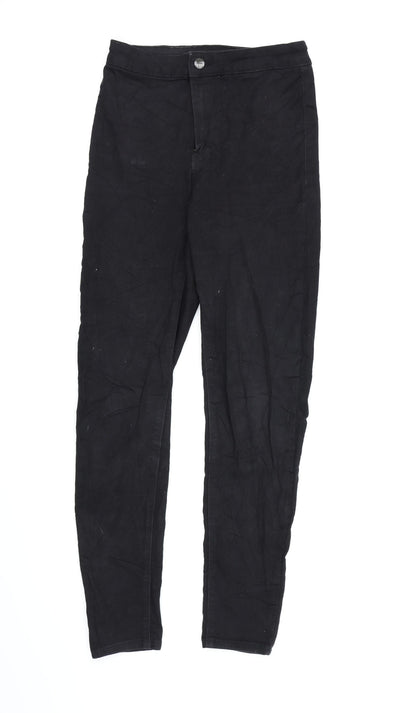 Womens UK Size  Cropp Regular Fit Skinny Black Jeans