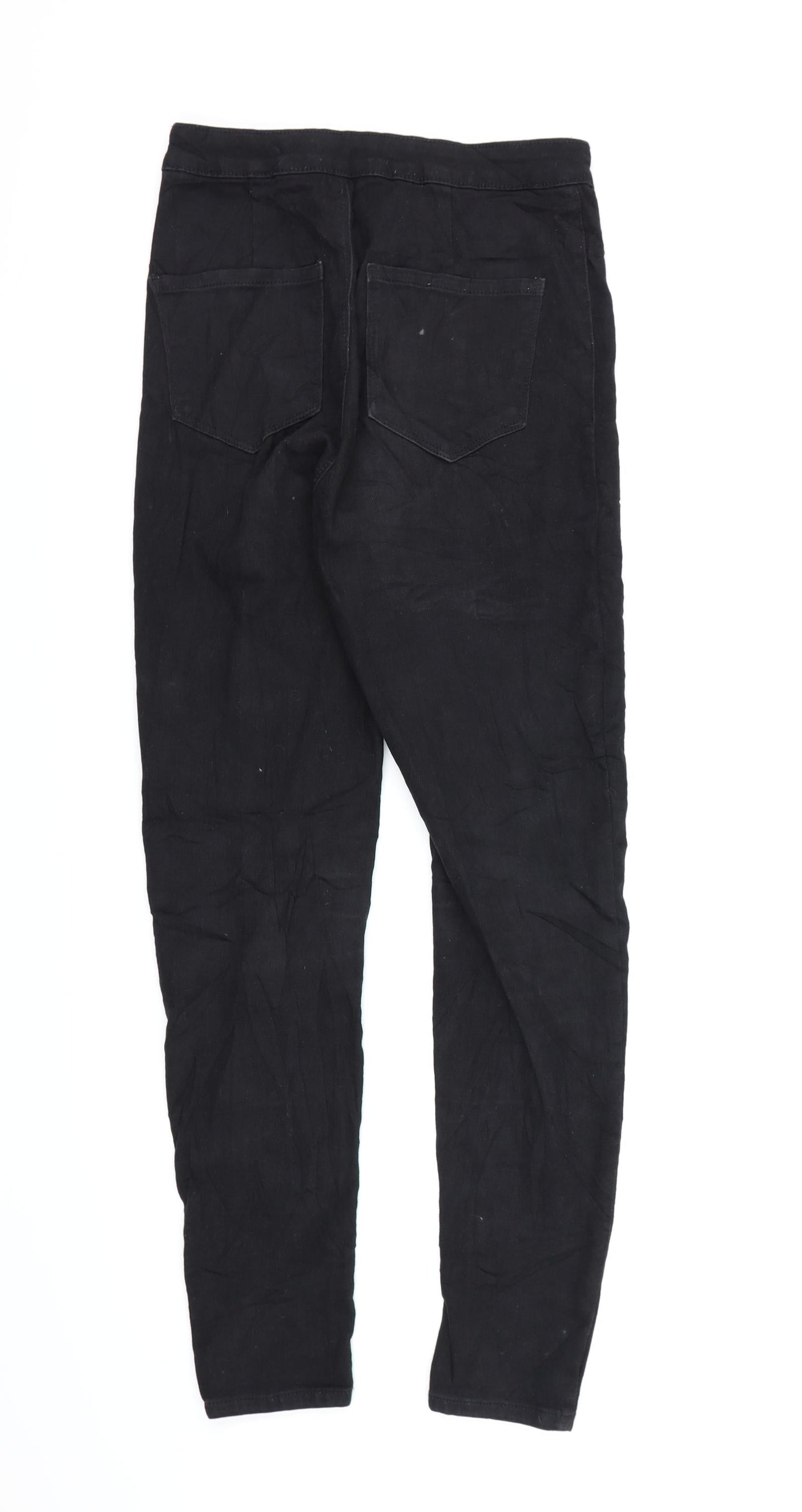 Womens UK Size  Cropp Regular Fit Skinny Black Jeans