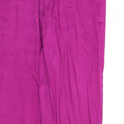 Womens UK Size 14 Janina Regular Fit  Purple Trousers