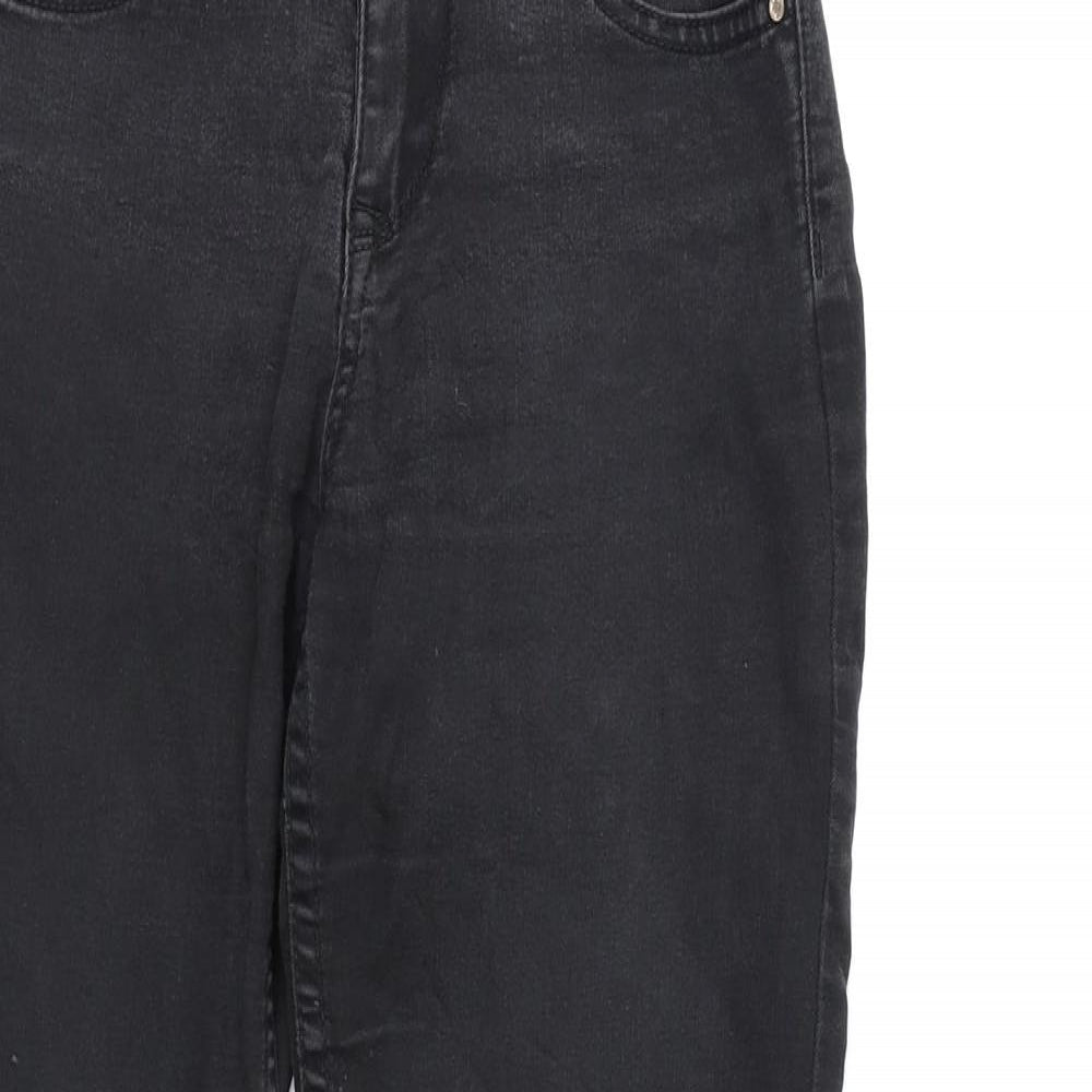 New Look Womens Black  Denim Skinny Jeans Size 6 L26 in