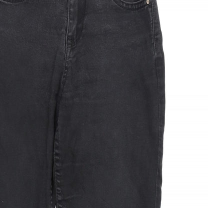 New Look Womens Black  Denim Skinny Jeans Size 6 L26 in