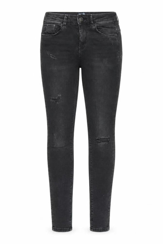 Womens UK Size 8 Bershka Regular Fit Skinny Black Jeans