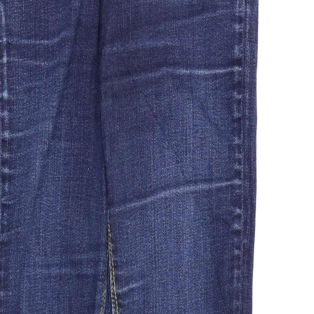Womens UK Size  Maison Scotch Regular Fit Straight Blue Jeans