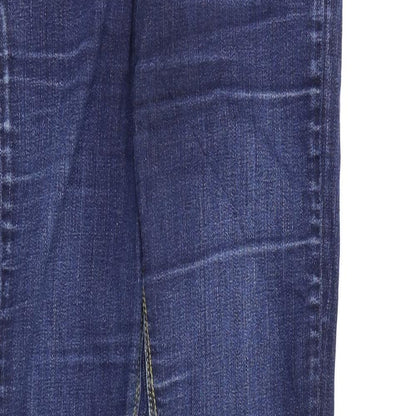 Womens UK Size  Maison Scotch Regular Fit Straight Blue Jeans