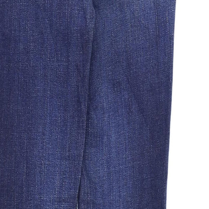 Womens UK Size  Maison Scotch Regular Fit Straight Blue Jeans
