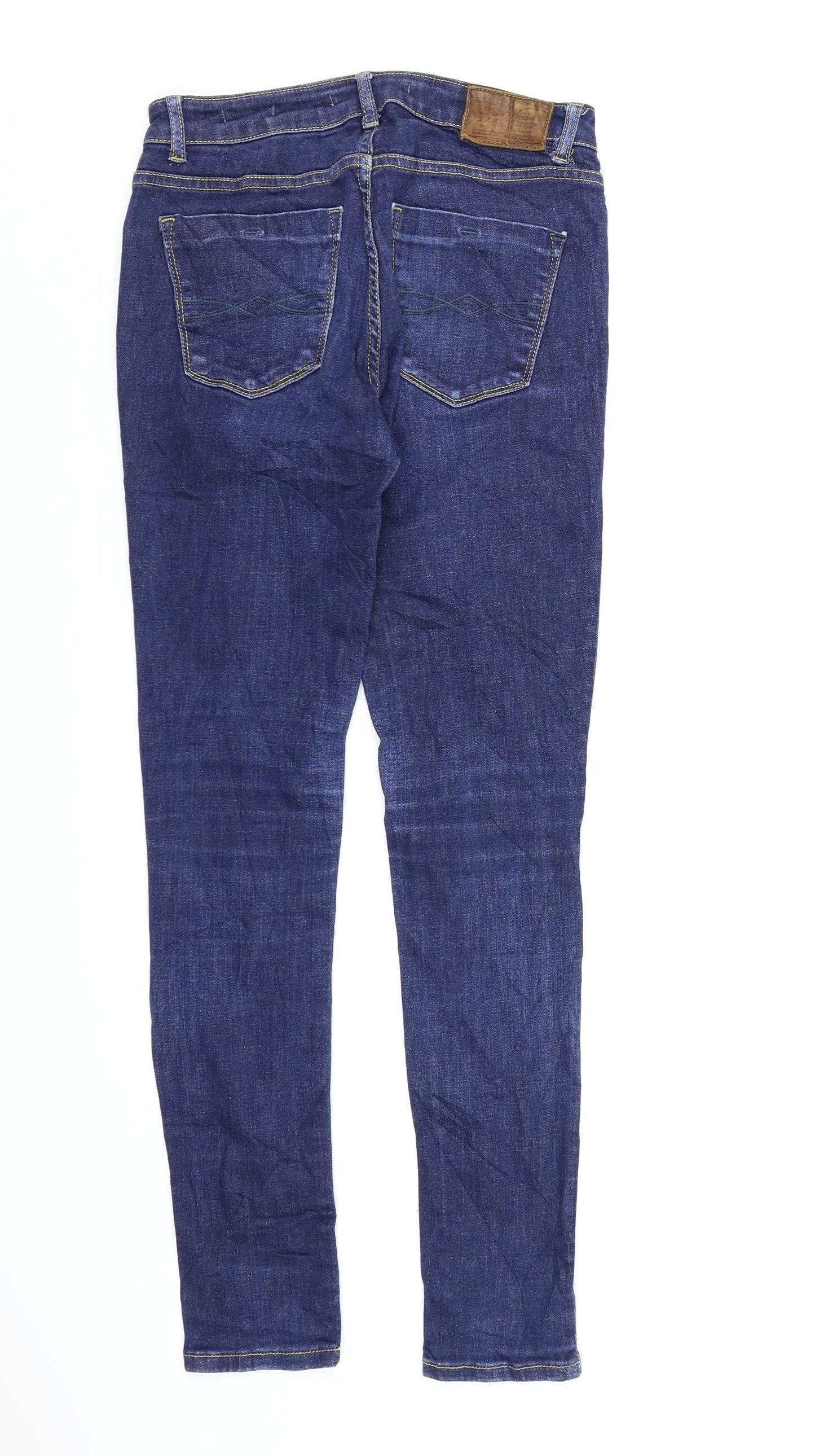 Love Woman Womens Blue  Denim Skinny Jeans Size 8 L28 in