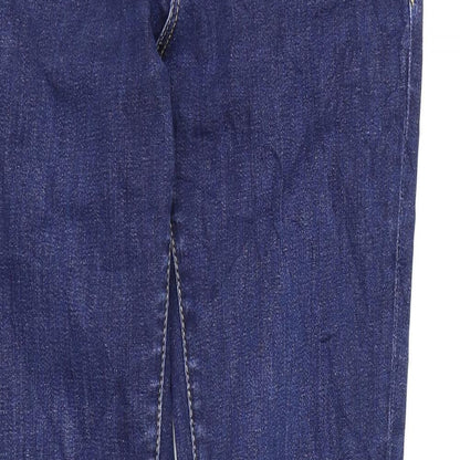 Love Woman Womens Blue  Denim Skinny Jeans Size 8 L28 in