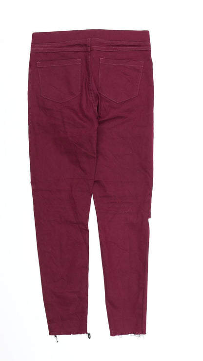 Womens UK Size S Sinsay Regular Fit Jegging Purple Jeans