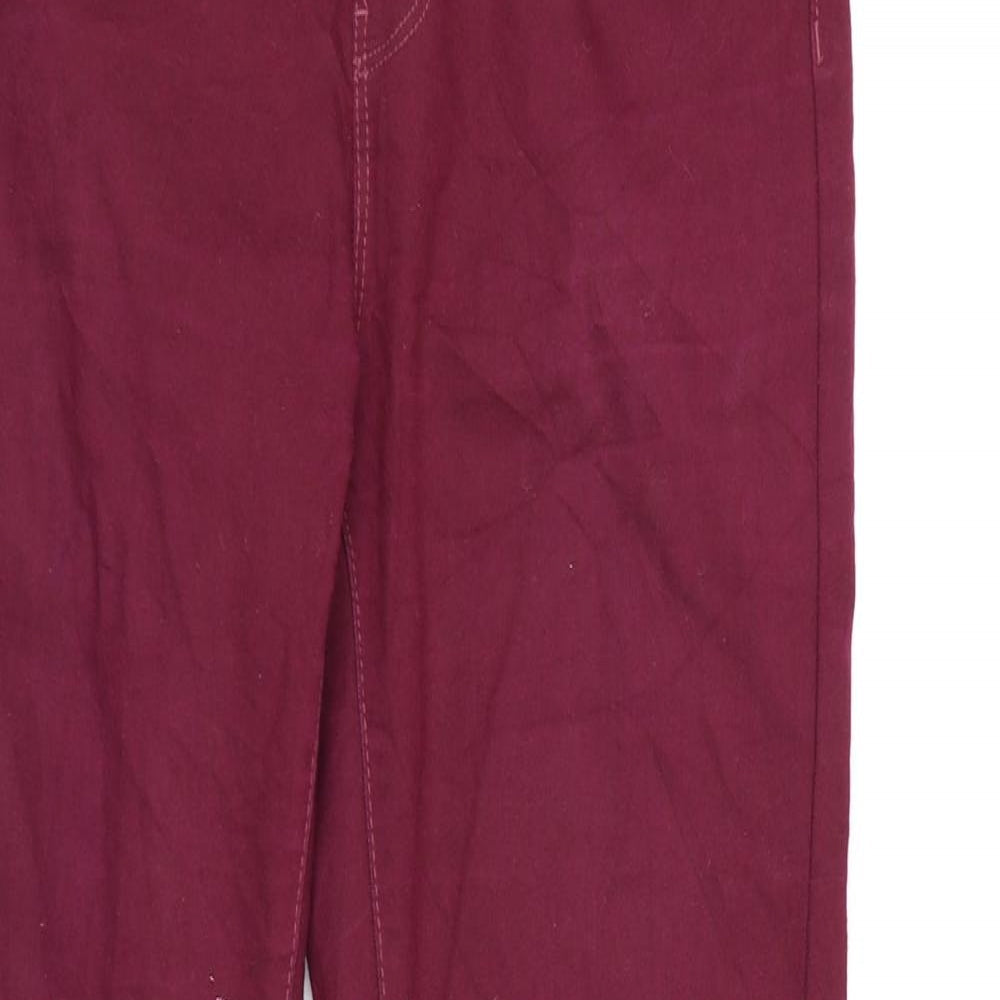 Womens UK Size S Sinsay Regular Fit Jegging Purple Jeans