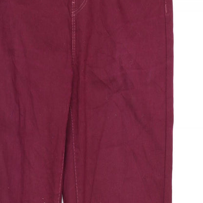 Womens UK Size S Sinsay Regular Fit Jegging Purple Jeans