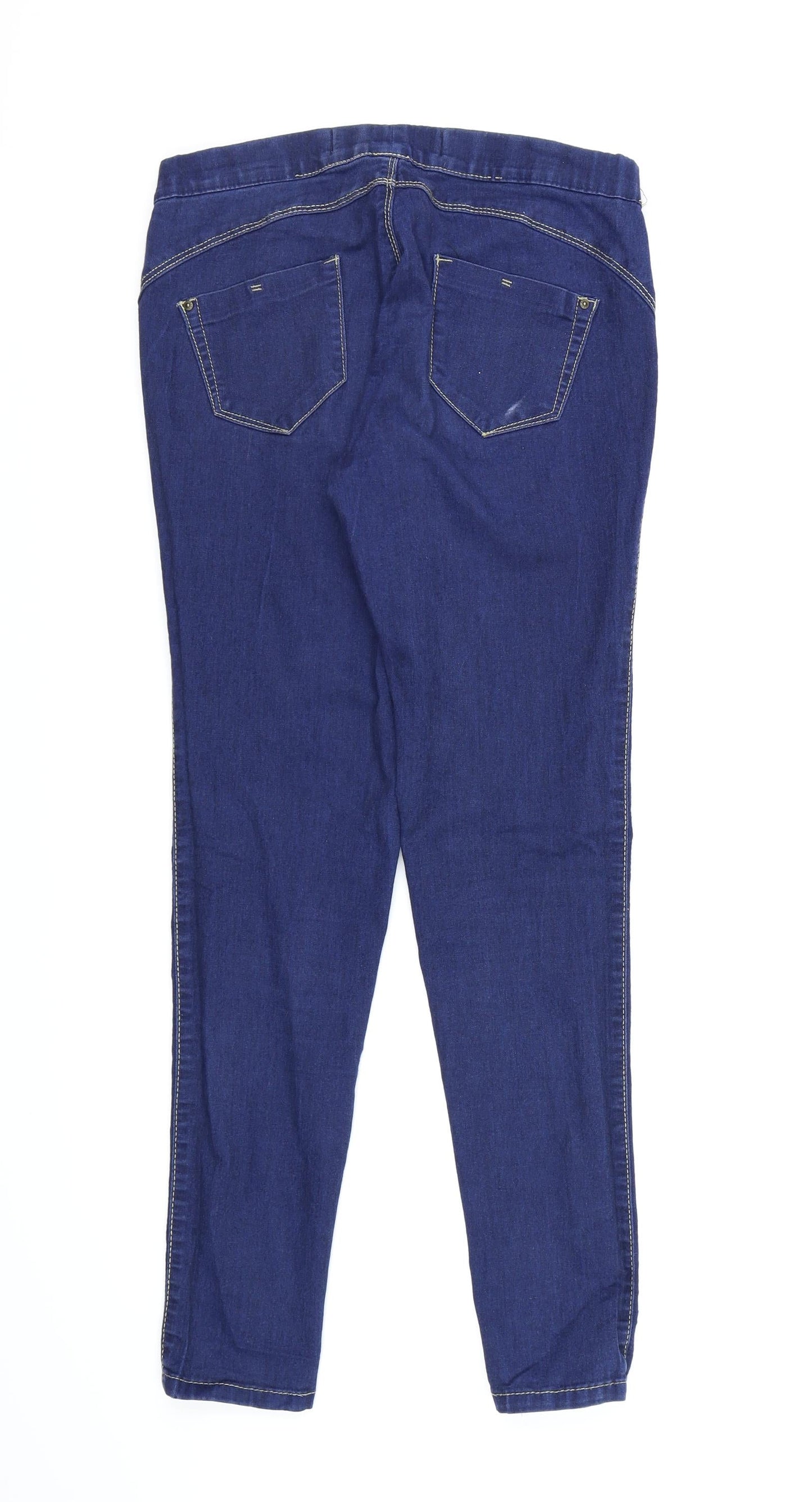 Denim co Womens Blue  Denim Jegging Jeans Size 10 L27 in