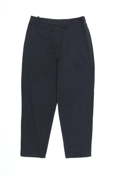 Womens UK Size 10 Anne Brooks Regular Fit  Black Trousers