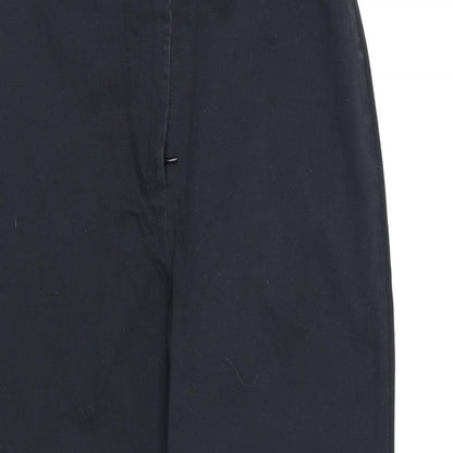 Womens UK Size 10 Anne Brooks Regular Fit  Black Trousers