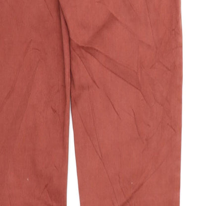 Womens UK Size  Preworn Regular Fit Skinny Brown Jeans
