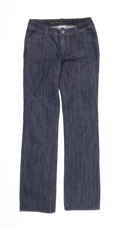 Womens UK Size  Street One Regular Fit Bootcut Blue Jeans
