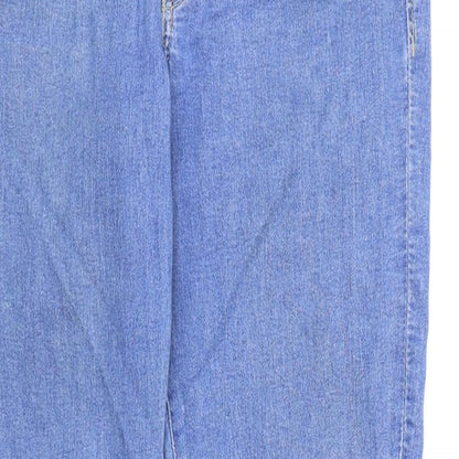 &DENIM Mens Blue  Denim Straight Jeans  L30 in
