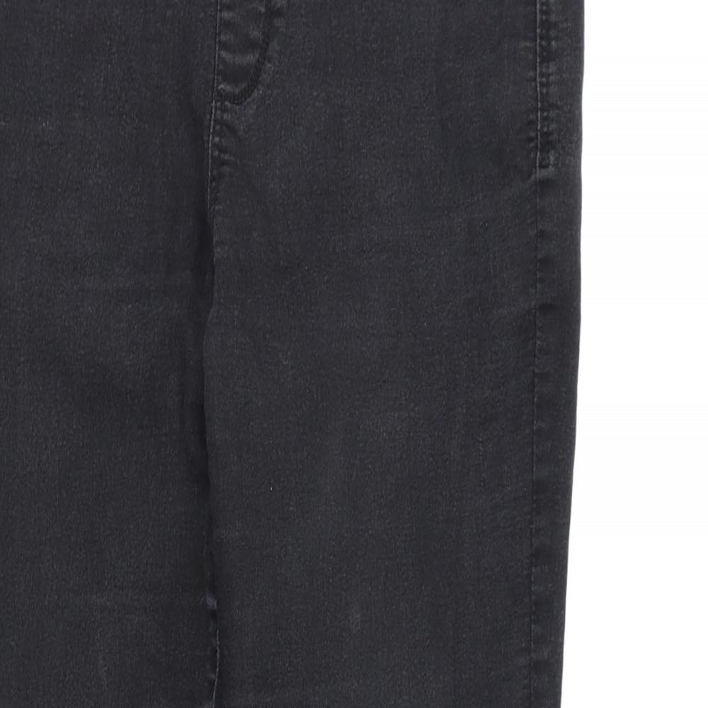 Pep&Co Womens Black  Denim Jegging Jeans Size 12 L27 in
