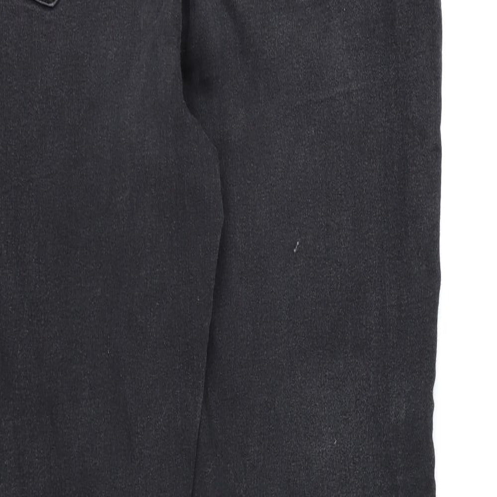 Pep&Co Womens Black  Denim Jegging Jeans Size 12 L27 in