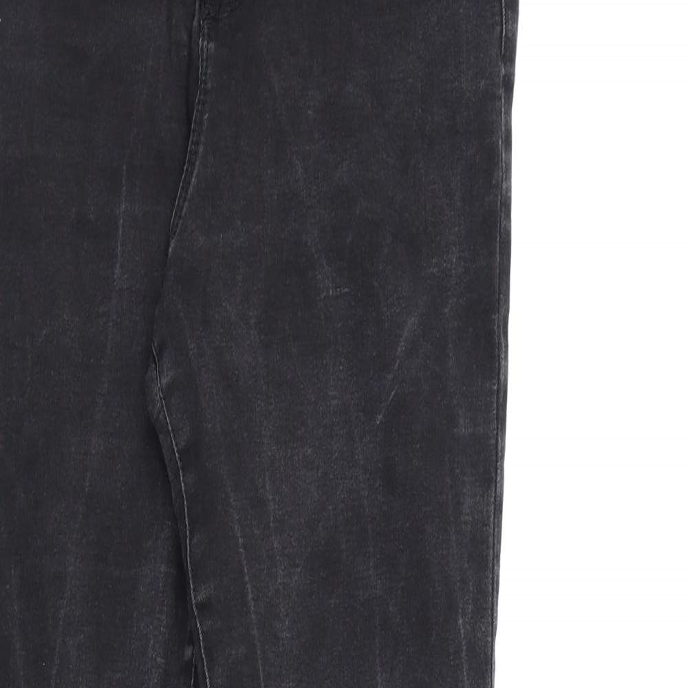 Denim co Womens Black  Denim Skinny Jeans Size 12 L30 in