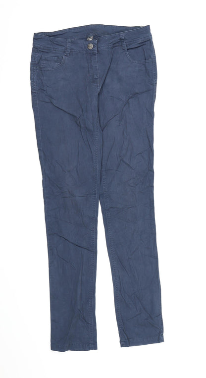 Womens UK Size 6 Pimkie Regular Fit Straight Blue Jeans