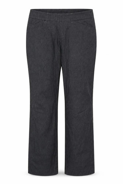 Womens UK Size 16 H&M Regular Fit Dress Pants Grey Trousers