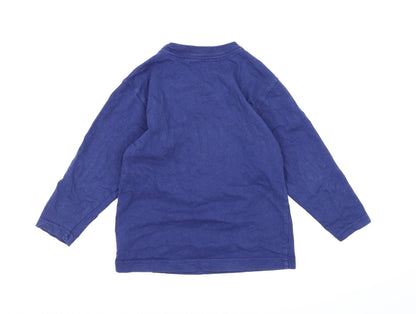Disney Boys Blue   Basic T-Shirt Size XS  - Mickey Mouse