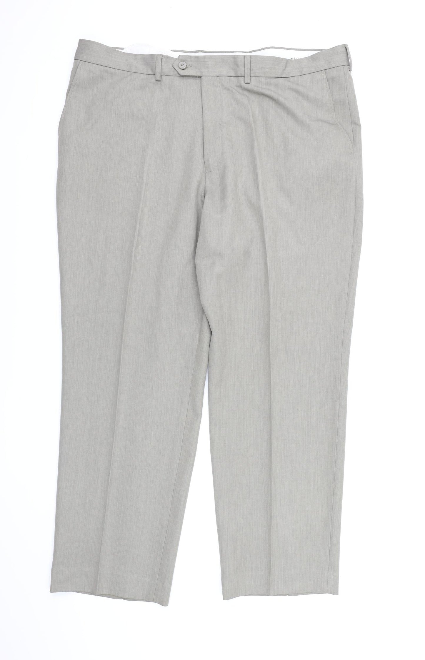 Greenwoods Mens Grey  Rayon Dress Pants Trousers  L30 in