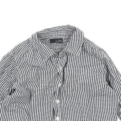Next Boys Black Check  Basic Button-Up Size 2-3 Years
