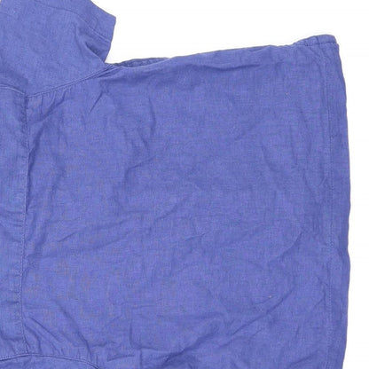 John Lewis Boys Blue   Basic Button-Up Size 2 Years