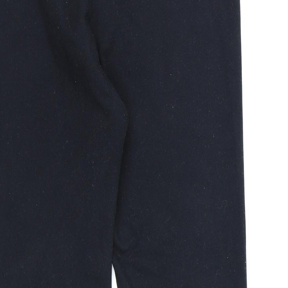 Preworn Womens Black   Cropped Leggings  L19 in