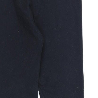 Preworn Womens Black   Cropped Leggings  L19 in