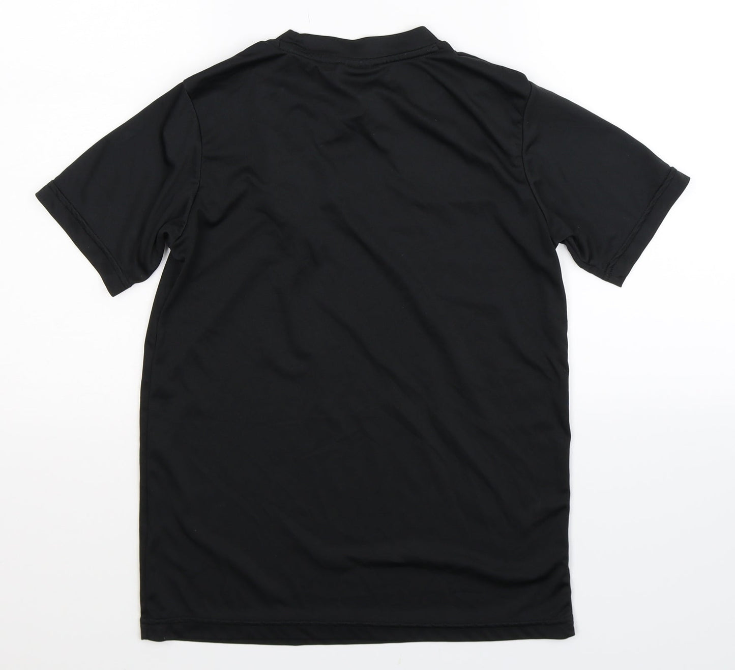 Stanno Boys Black   Jersey T-Shirt Size 12 Years
