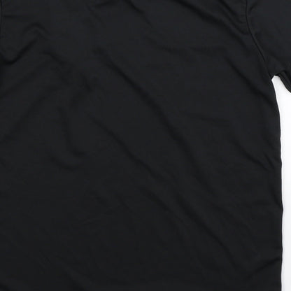Stanno Boys Black   Jersey T-Shirt Size 12 Years