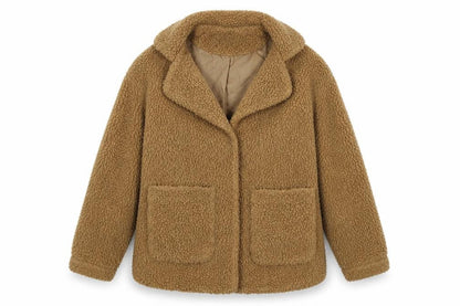 Womens UK Size 10 Brave Soul Beige Jacket