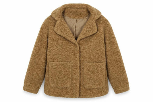 Womens UK Size 10 Brave Soul Beige Jacket