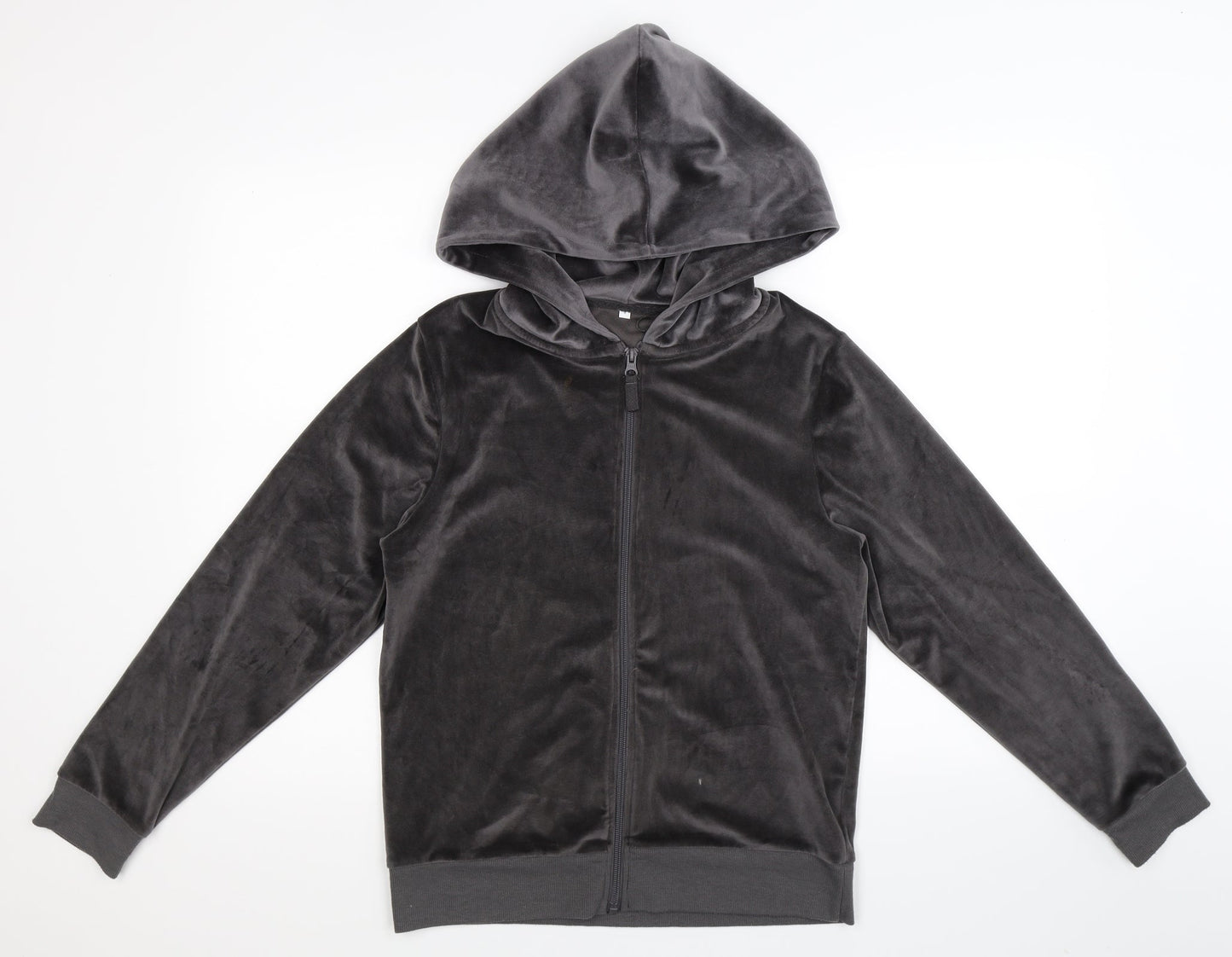 Debenhams Womens Grey   Full Zip Hoodie Size 8