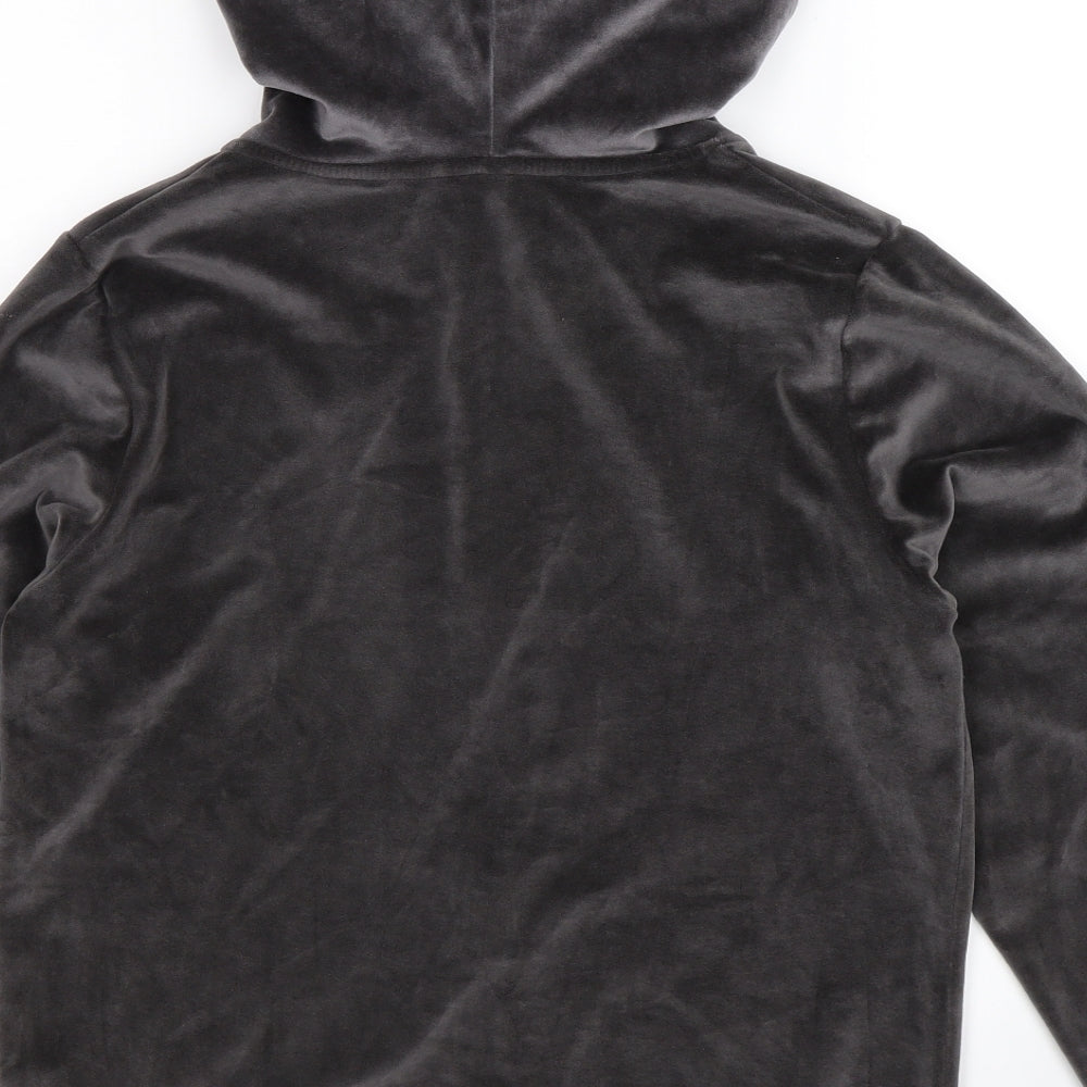 Debenhams Womens Grey   Full Zip Hoodie Size 8