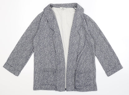 Womens UK Size 10 New Look Blue Jacket