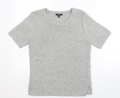Papaya Womens Grey  Knit Pullover Jumper Size 12