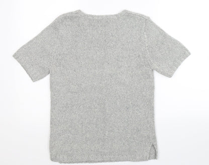 Papaya Womens Grey  Knit Pullover Jumper Size 12