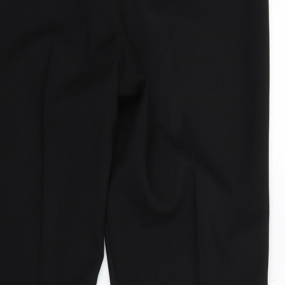Womens UK Size 14 Marks and Spencer Regular Fit Dress Pants Black Trousers