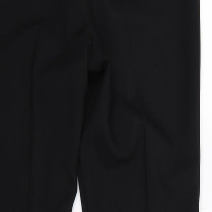 Womens UK Size 14 Marks and Spencer Regular Fit Dress Pants Black Trousers