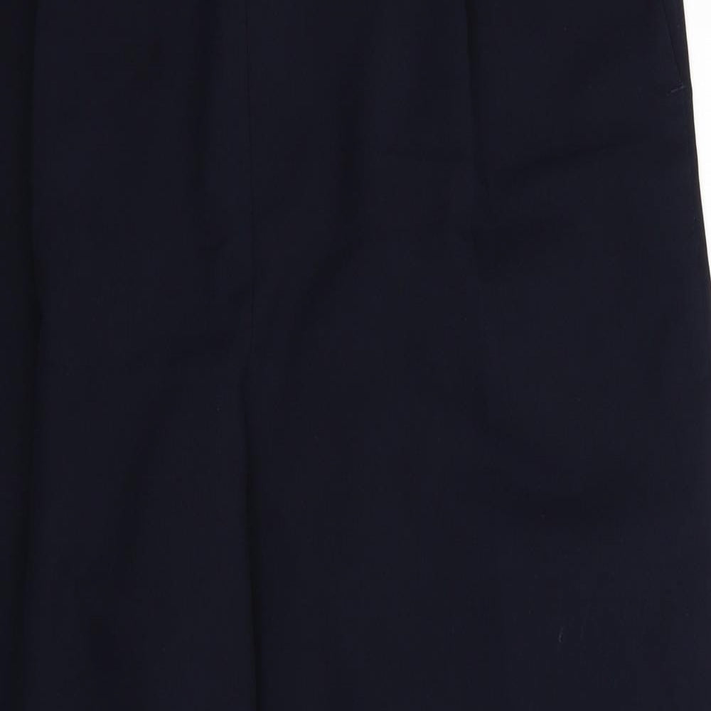 Womens UK Size 14 BM Regular Fit  Blue Trousers
