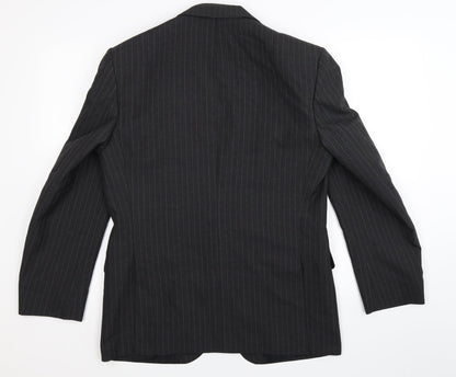 Mens UK Size 40 House of Fraser Regular Black Suit Jacket